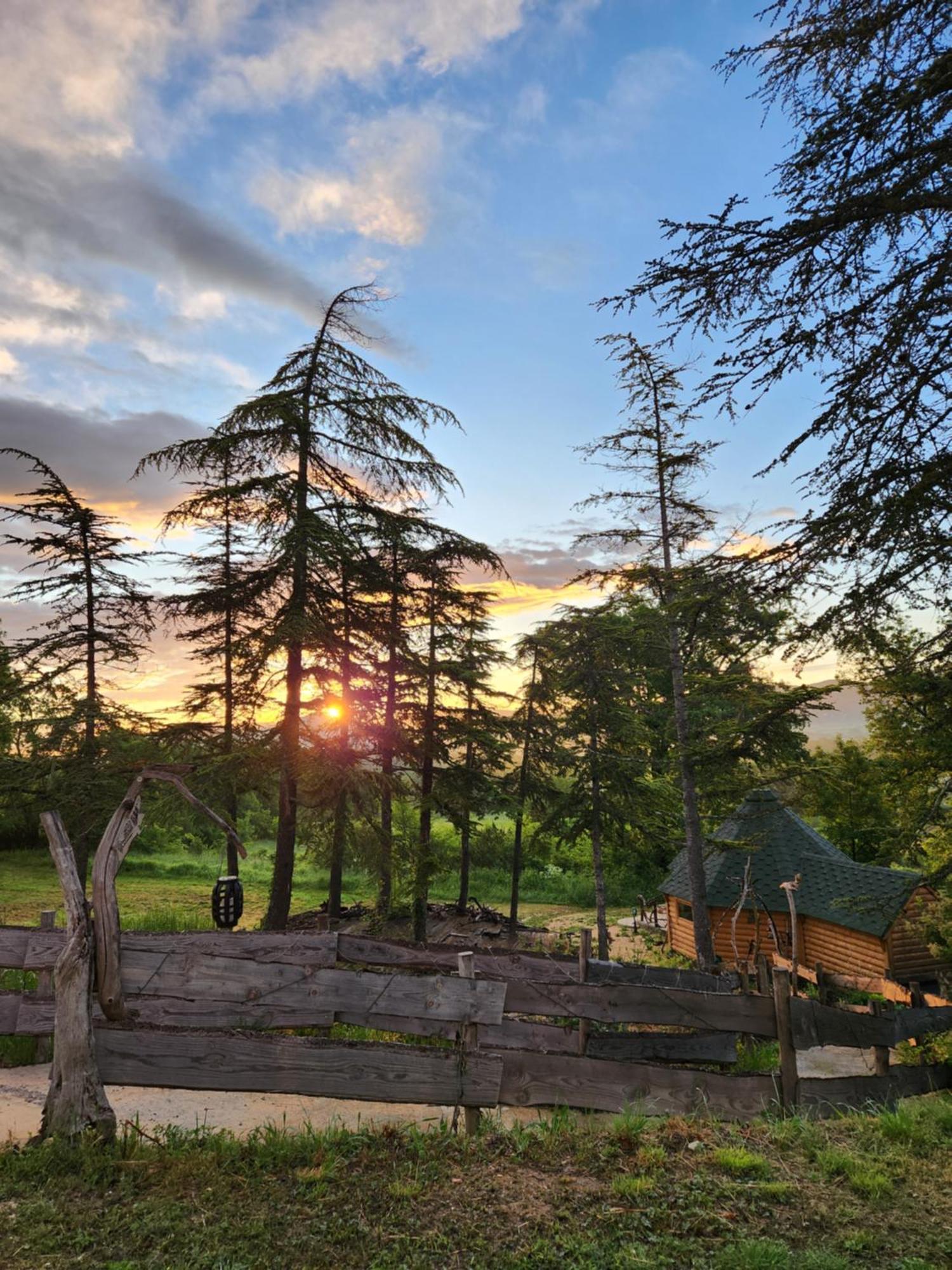 La Chaumiere Magique Des Elfes Et Ses Enigmes Bed & Breakfast Servas  Dış mekan fotoğraf